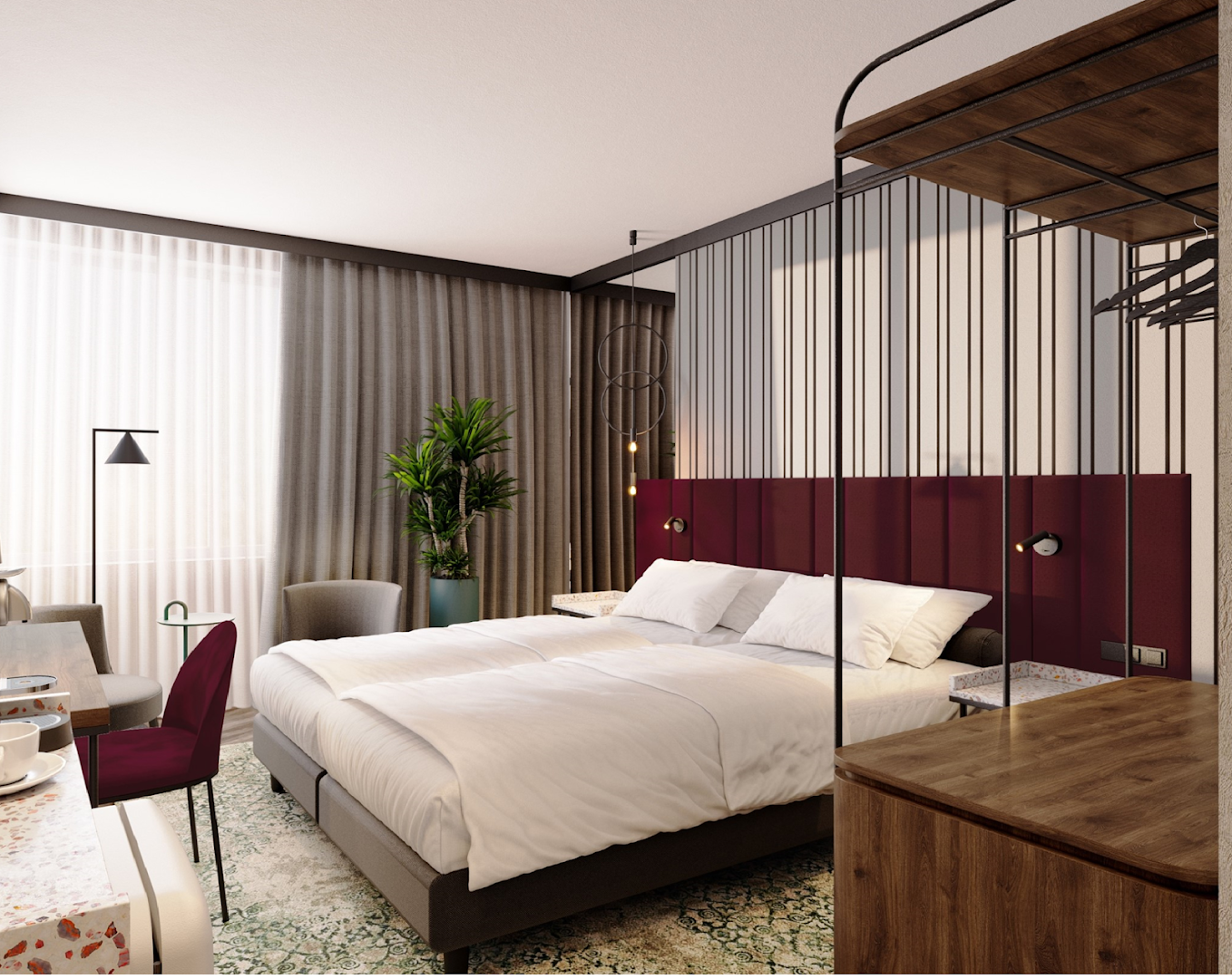 Kossak Hotel, Percheron restaurant & Oranżeria cafe — Krakow